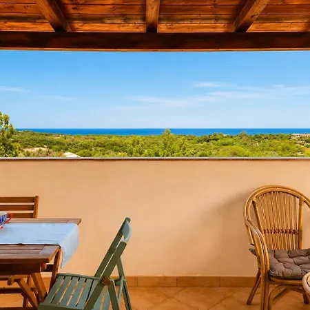 S'arborinu With Terrace Overlooking The Sea